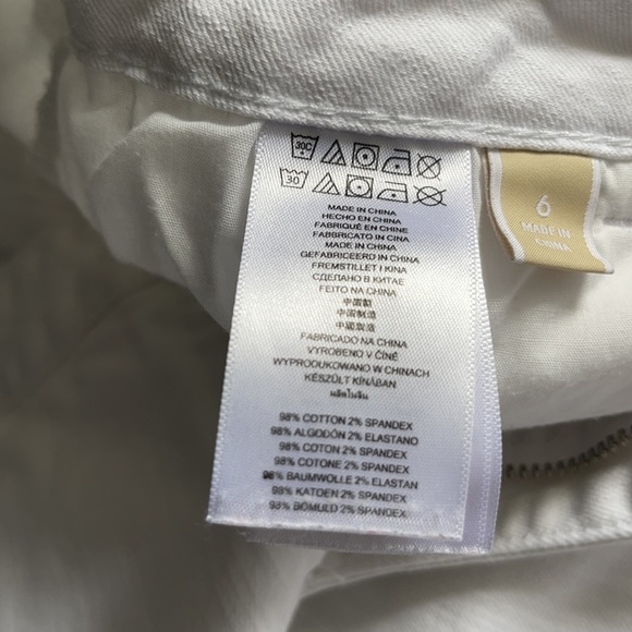 Michael Kors white size 6 white jeans - Picture 6 of 6